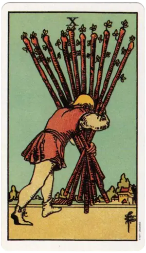 Ten of Wands